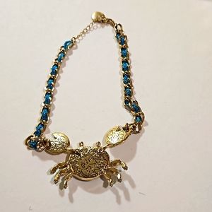 Betsy Johnson Feeling Crabby Necklace
